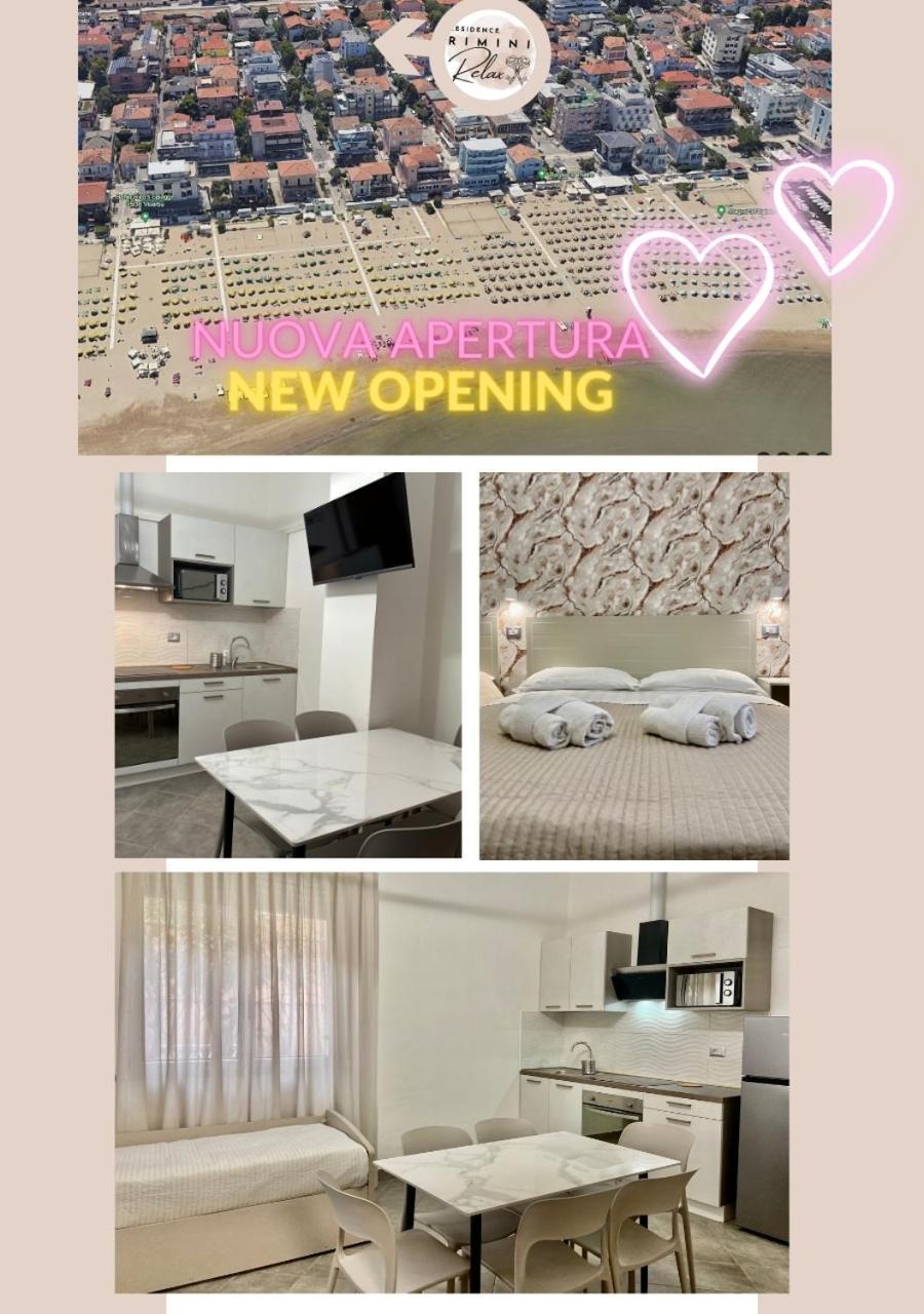 Residence Rimini Relax Bagian luar foto