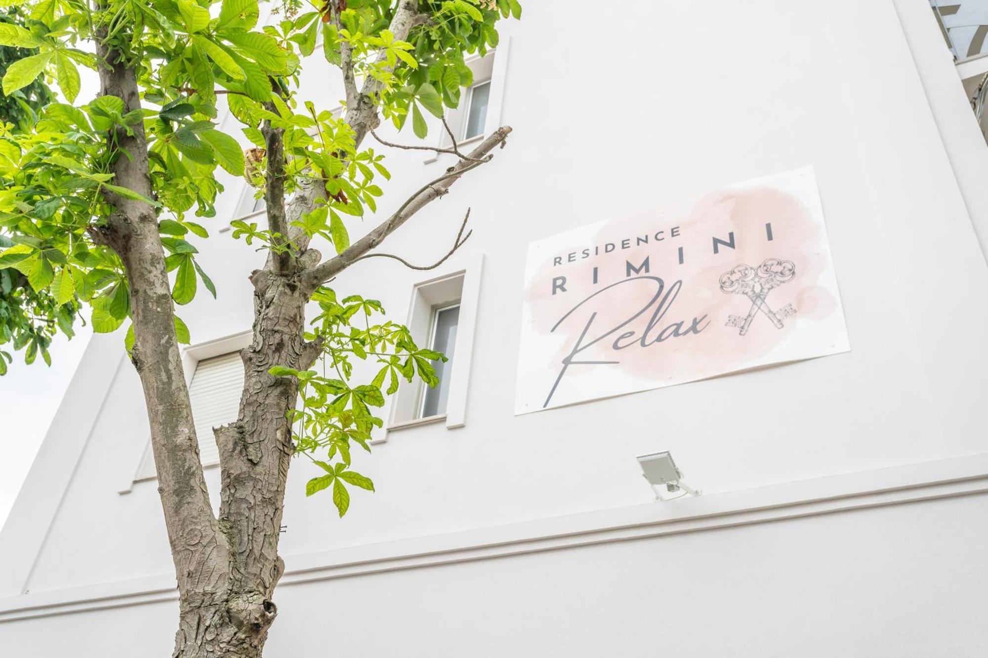 Residence Rimini Relax Bagian luar foto
